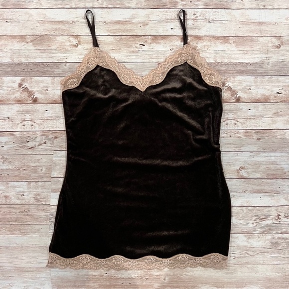 Loft Velvet Lace Camisole XS - Picture 1 of 5